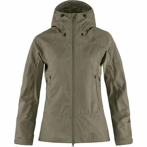 Fjallraven Women Abisko Trekking Jacket Light Olive PH244880 Philippines